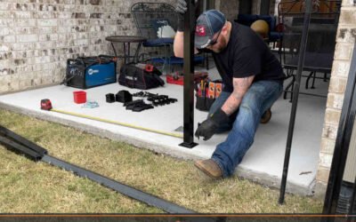 how to build a wrought iron fence