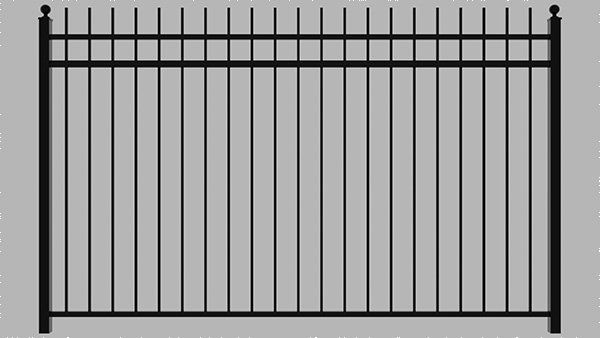 iron-panel-designs | extended-picket-double-top-rail