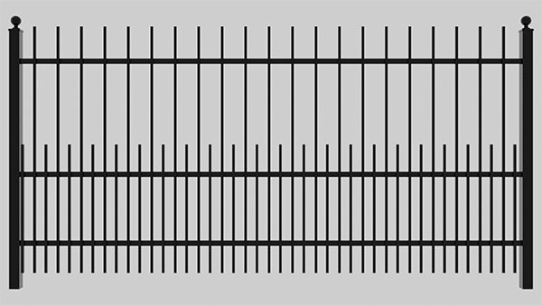 extended-picket-puppy-panels | iron-pet-fence