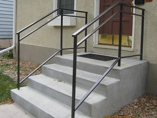 exterior-iron-handrails exterior-iron-handrail-installation
