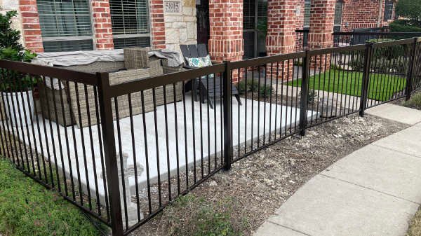 frisco iron fence