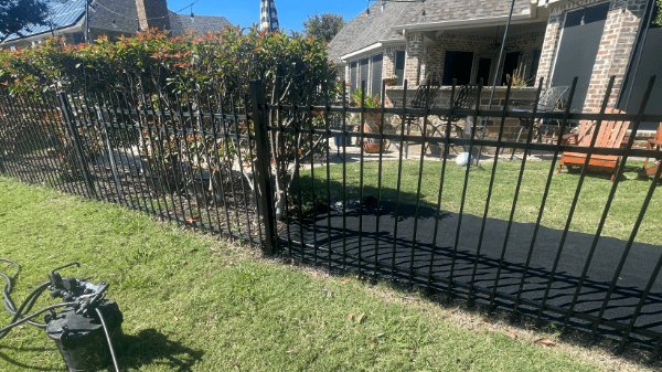 iron fence painting plano texas