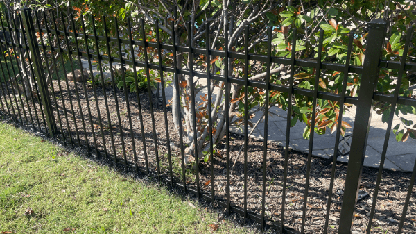 wrought iron fence restoration plano texas
